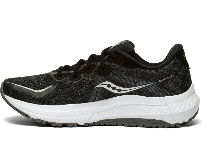 Women's Saucony Omni 20 Running Shoes Black / White | Singapore 180BEXC